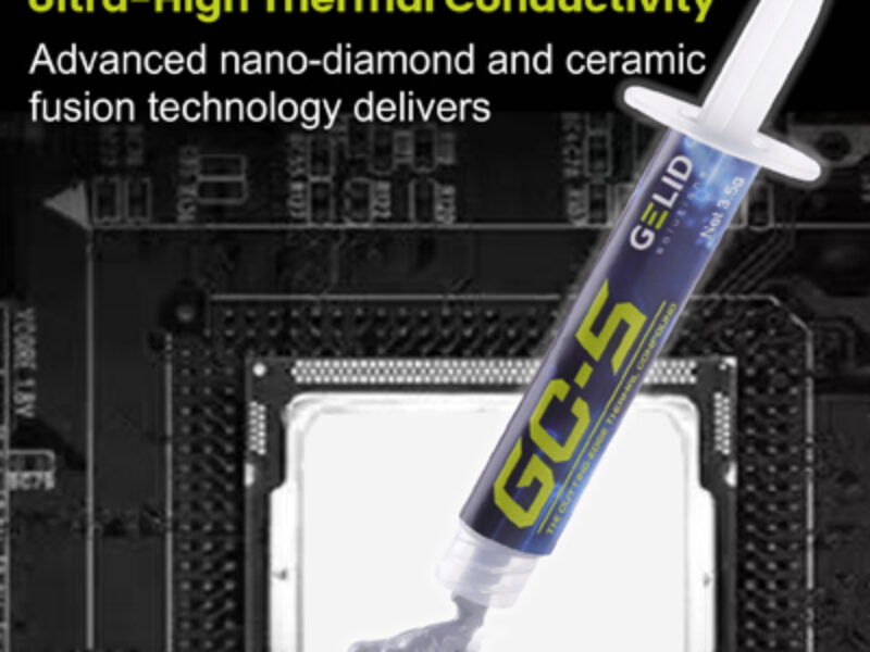 GELID GC-5 Extreme: new thermal paste for effective PC cooling